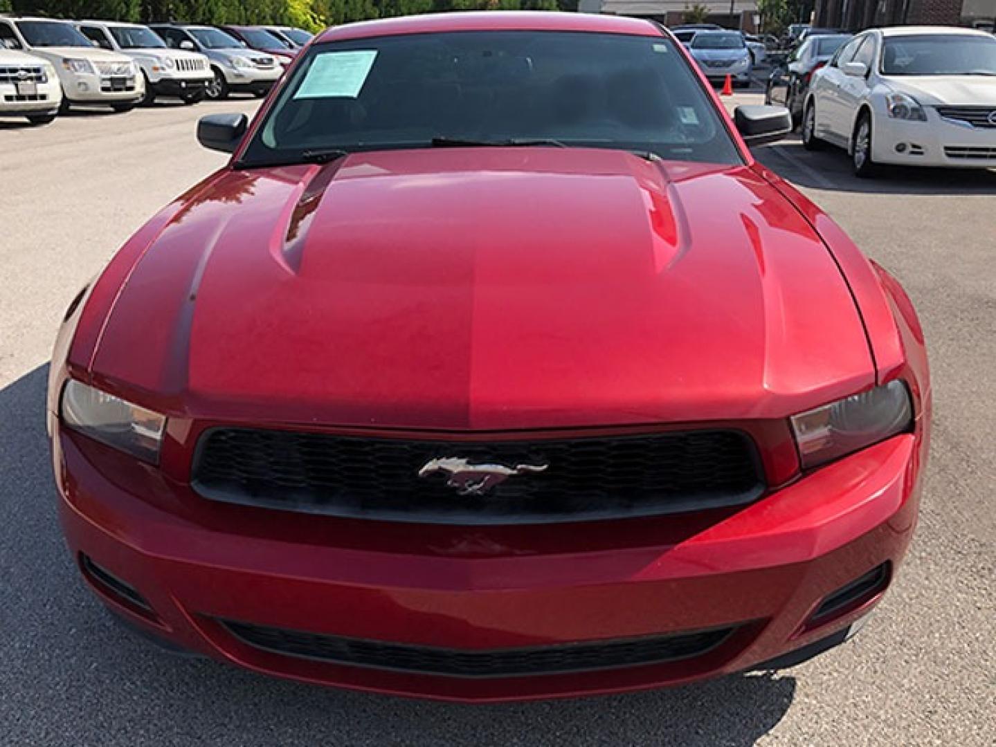 2010 Ford Mustang V6 Coupe (1ZVBP8AN1A5) with an 4.0L V6 OHC 12V engine, located at 7710 Tara Blvd, Jonesboro, GA, 30236, (678) 450-1000, 33.544365, -84.367821 - Photo#1