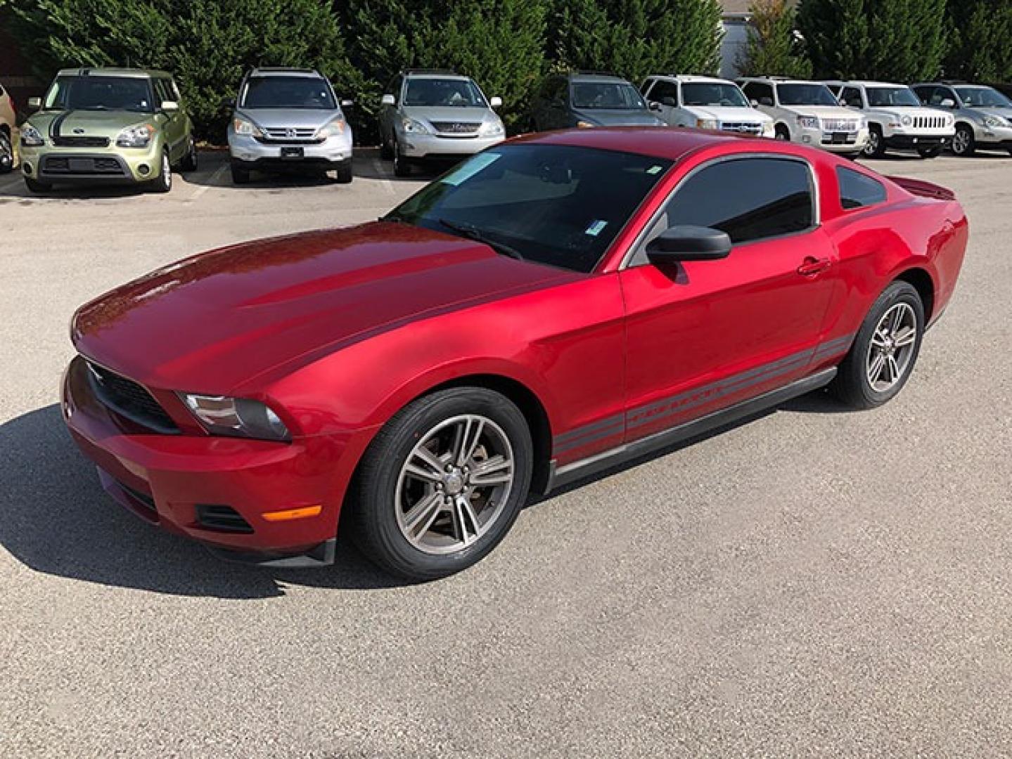 2010 Ford Mustang V6 Coupe (1ZVBP8AN1A5) with an 4.0L V6 OHC 12V engine, located at 7710 Tara Blvd, Jonesboro, GA, 30236, (678) 450-1000, 33.544365, -84.367821 - Photo#2