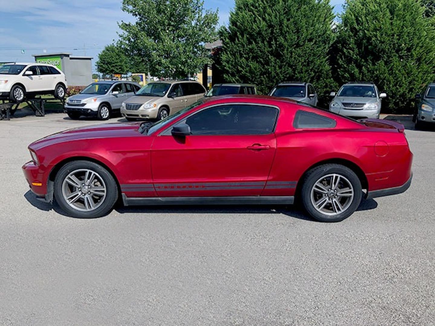 2010 Ford Mustang V6 Coupe (1ZVBP8AN1A5) with an 4.0L V6 OHC 12V engine, located at 7710 Tara Blvd, Jonesboro, GA, 30236, (678) 450-1000, 33.544365, -84.367821 - Photo#3