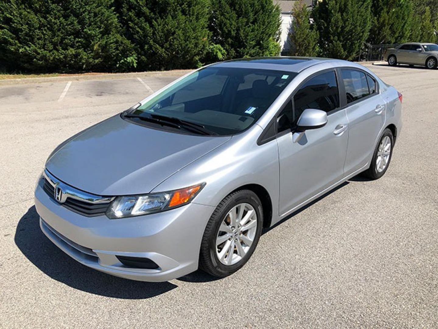2012 Honda Civic EX-L Sedan 5-Speed Automatic (19XFB2F97CE) with an 1.8L L4 SOHC 16V engine, 5-Speed Automatic transmission, located at 7710 Tara Blvd, Jonesboro, GA, 30236, (678) 450-1000, 33.544365, -84.367821 - Photo#0