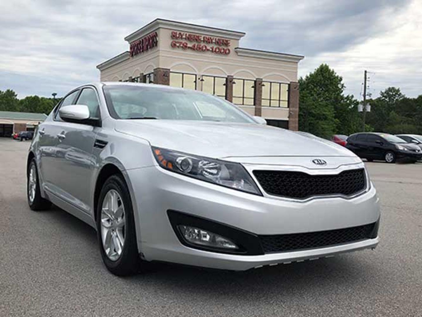 2012 Kia Optima LX MT (5XXGM4A78CG) with an 2.4L L4 DOHC 16V engine, 6-Speed Automatic transmission, located at 620 Jesse Jewell Pkwy, Gainesville, GA, 30501, (678) 450-1000, 34.305923, -83.809784 - Photo#0